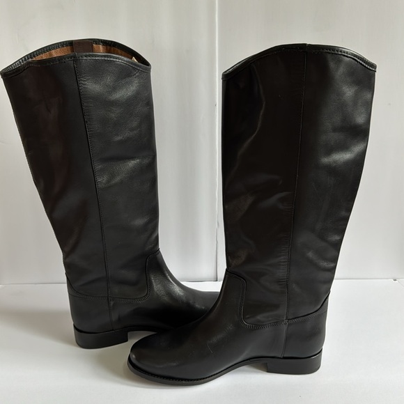 Frye Mellisa Button 2‎ Leather Equestrian Southwester Style Boots Size 8.5 - NEW - Picture 10 of 16